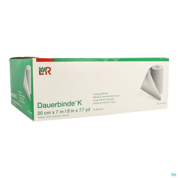 Dauerbinde K 20cmx7m 105901 1 Pièce