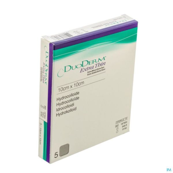 Duoderm Extra Fin 10x10 H 7954 5 Pièce