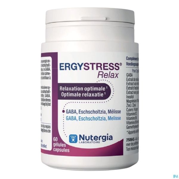Ergystress Relax Caps 60