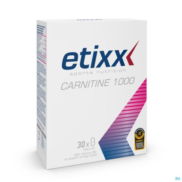 Etixx Carnitine 30 Comprimés