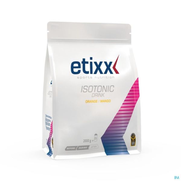 Etixx Isotonic Orange-mango Pouch 2kg