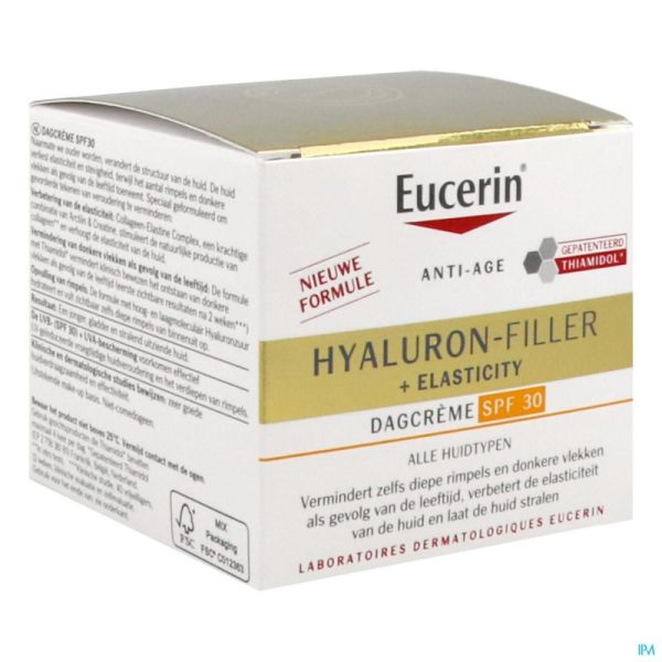 Eucerin Hyaluron-Filler +Elasticity Soin de Jour Ip30 50ml