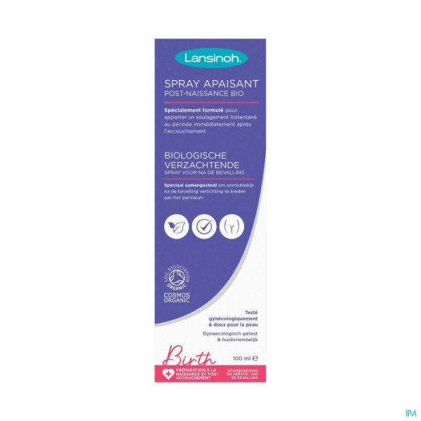 Lansinoh Spray Apaisant Post-accouchement Bio100ml