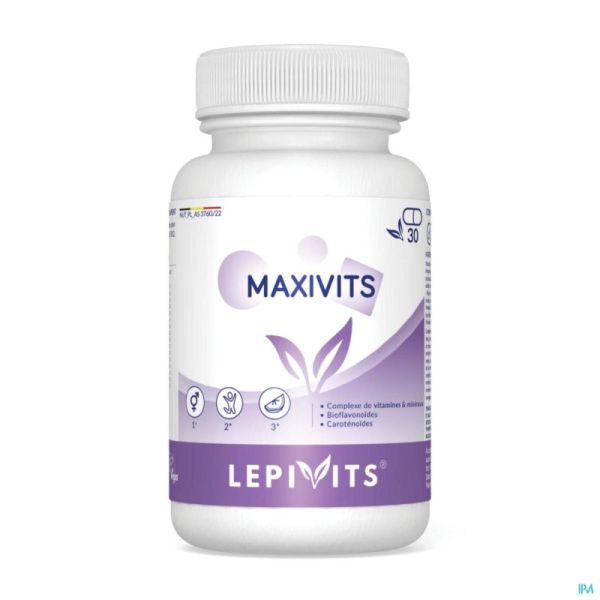 Lepivits Maxivits Pot V-gélules 30