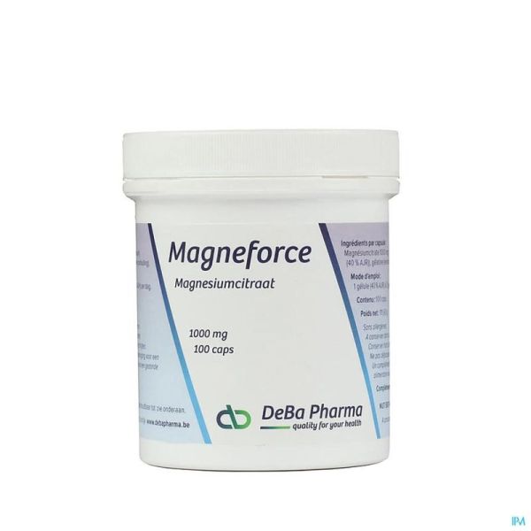 Magneforce Deba 100 Gélules 1000 Mg