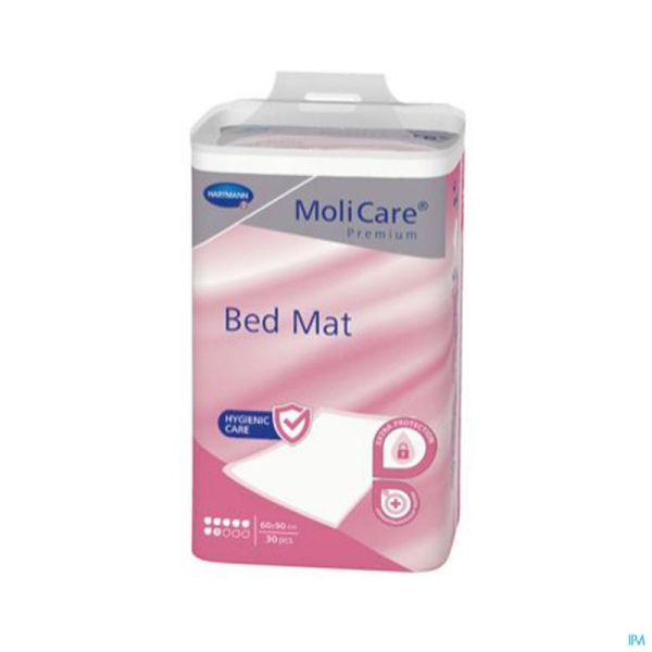 Molicare Premium Bed Mat 7 Gouttes 40x60 30 Alèses