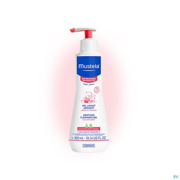 Mustela Peaux Très Sensibles Gel Lavant Apaisant 300ml