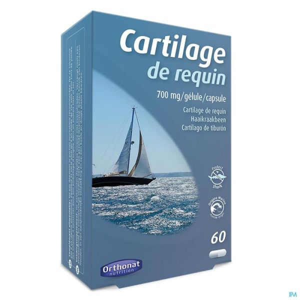 Orthonat Cartillage Requin 60 Gélules 700 M