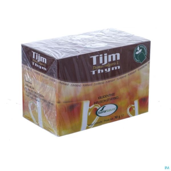 Soria Tomillo/ thym - 20 sachets