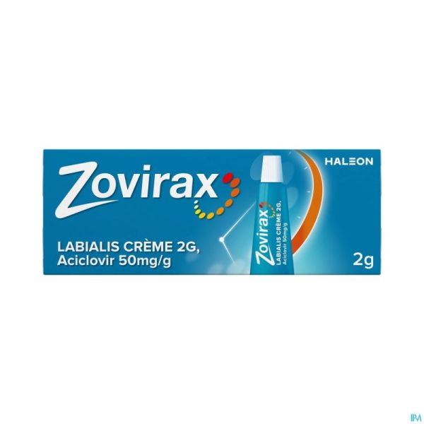 Zovirax Crème 5% Tube 2g