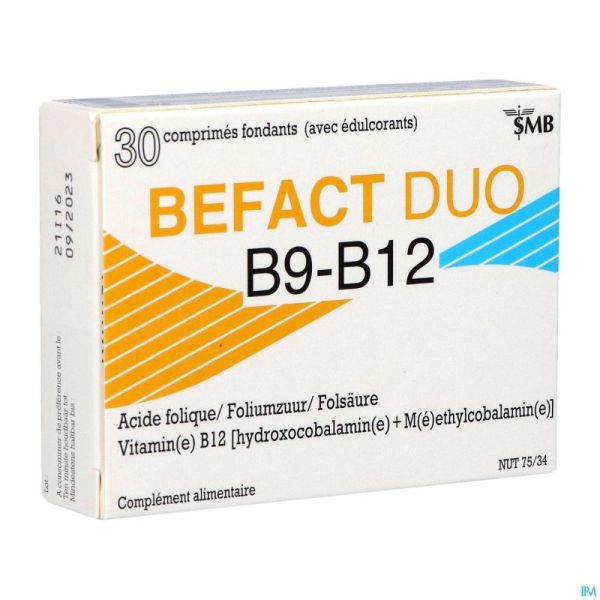 Befact Duo Comprimé Sublingual 30