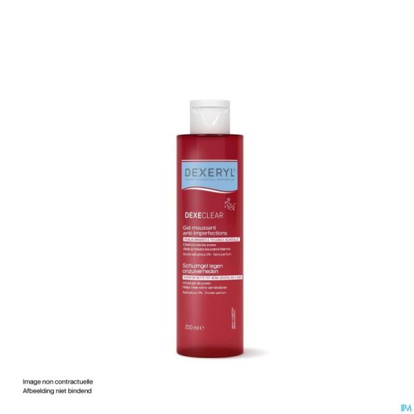 Dexeclear Gel Moussant A/imperfections 200ml