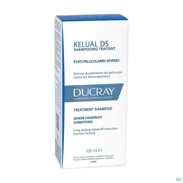 Ducray Kelual Ds Shampoing Traitant Pellicules Sévères 100ml