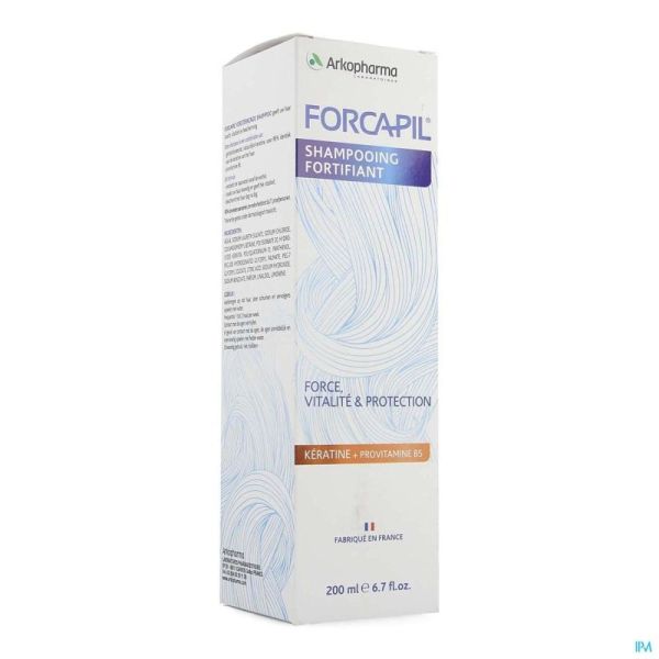 Forcapil Shampooing Fortifiant Kératine+ 200ml