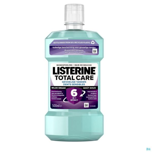 Listerine Total Care Dents Sensibles 500ml