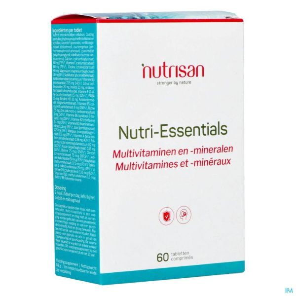Nutri Essentials Comprimés 60 Nutrisan