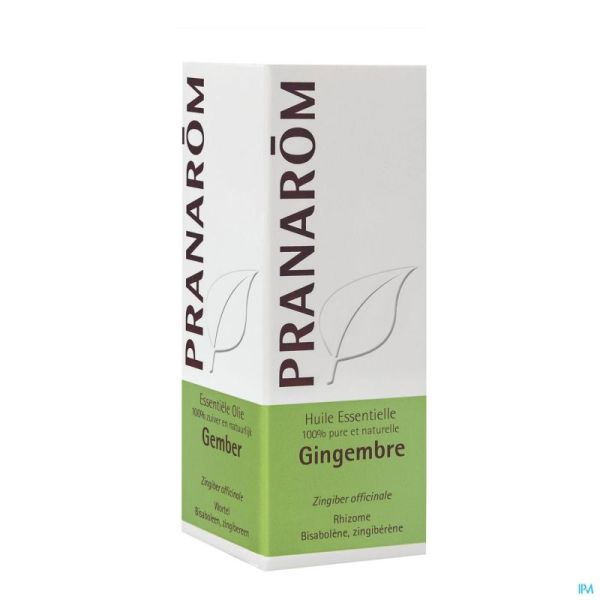 Pranarom Gingembre 65 Huile Essentielle 5 Ml