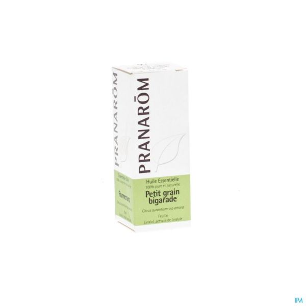 Pranarom Pomerans Feuille 134 Huile Essentielle 10 Ml