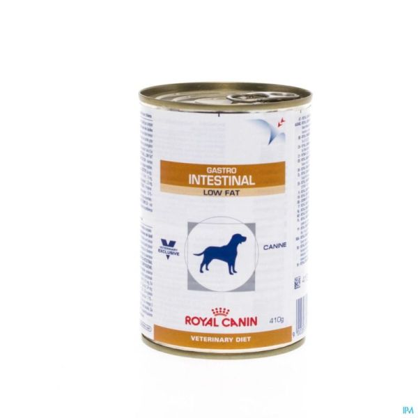 Royal Canin Chien Gastro Intesinal Low Fat 12 boites de 410gr