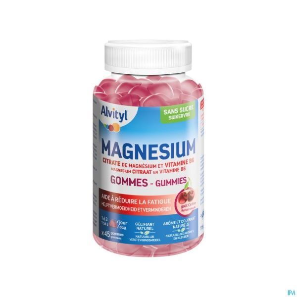 Alvityl Magnesium Gommes 45 Promo -3€