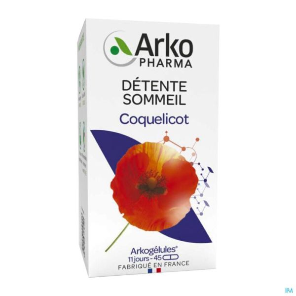 Arkogelules Coquelicot 45 Gélules