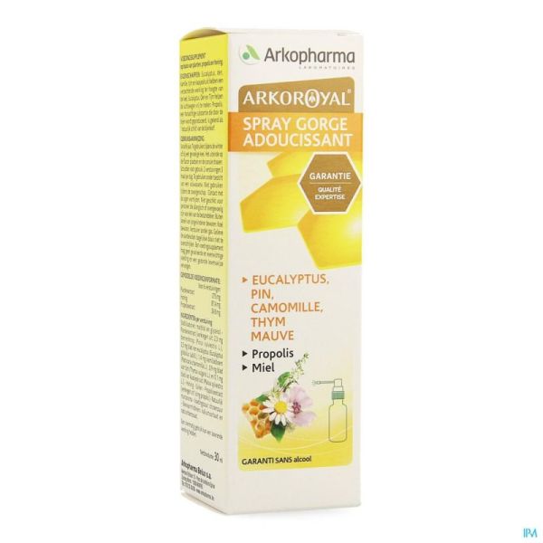 Arkoroyal Propolis Spray Gorge Douceur 30 Ml