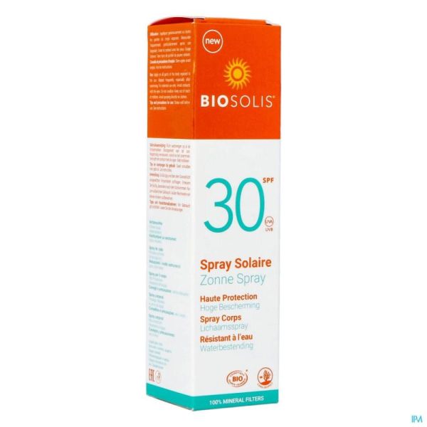 Biosolis Spray Solaire Ip30 100ml 