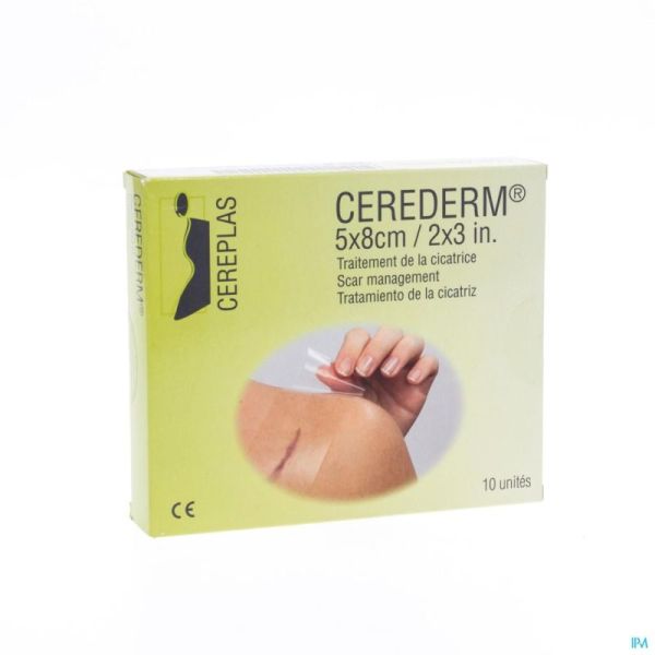 Cerederm Sil Pansement 1759cd5/8 10 Pièce