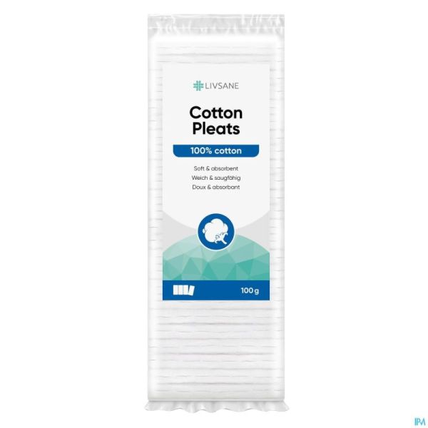 Livsane Coton Ouate Predecoupe 100g