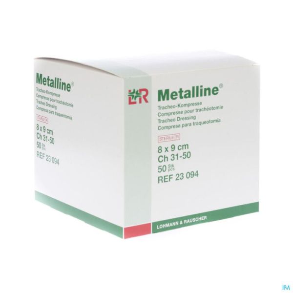 Metalline Fendue Compr 8x9 23094 50 Pièce