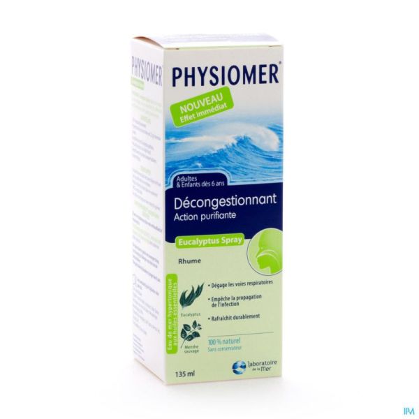 Physiomer Express Spray Nasal Décongestionnant, 20 ml