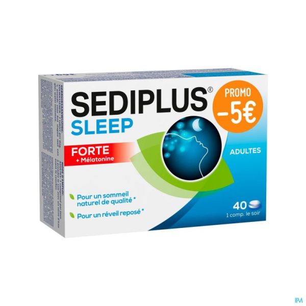 Sediplus Sleep Forte  40 Comprimés Prix Promo