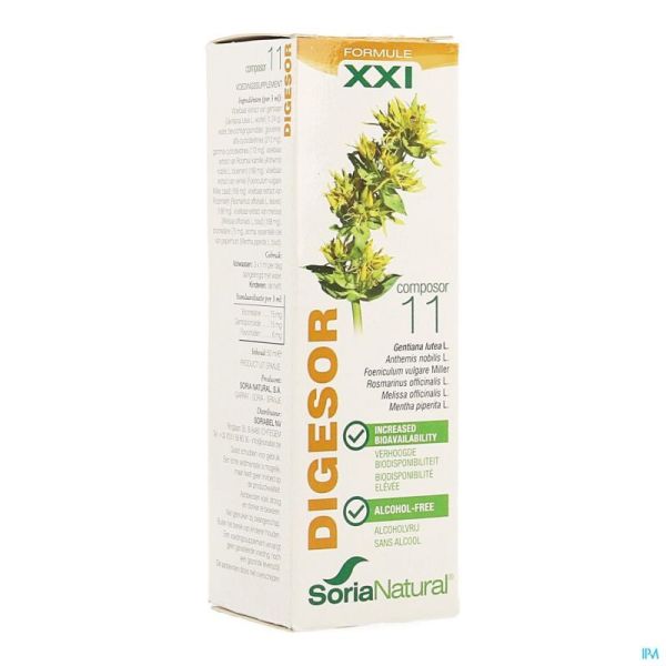 Soria Composor 11 Digesor XXI 50ml