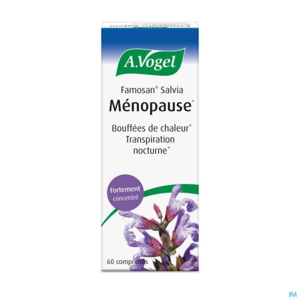 Vogel Famosan Salvia Pot 60 Comprimés 