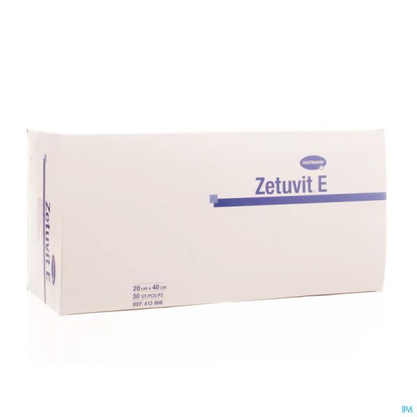 Zetuvit E Hartm Non stérile 20x40cm 30 4138661