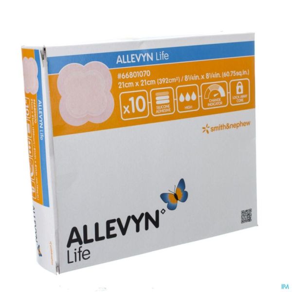 Allevyn Life 21x21cm 1070 10 Pièce