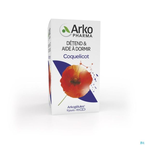Arkogelules Coquelicot 45 Gélules