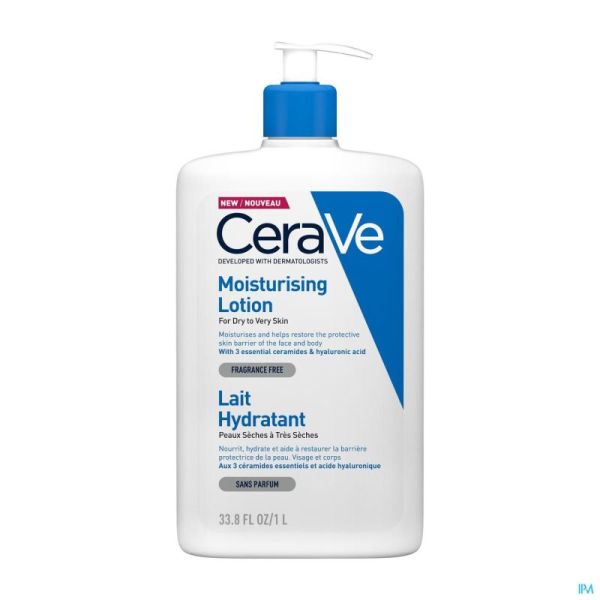 Cerave Lait Hydratant Pompe Flacon 1l