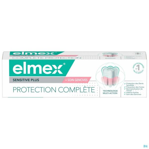 Elmex Sensitive Dentifrice Plus Prot. Compl. 75ml