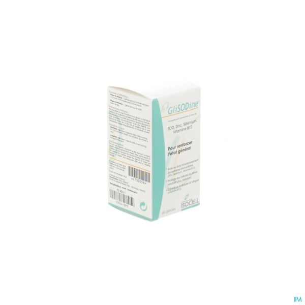 Glisodine 3x20 Gélules