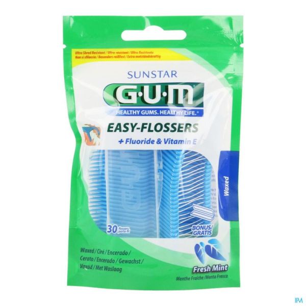 Gum Porte Fil Dentaire Easy Flosser Sachets 30 890