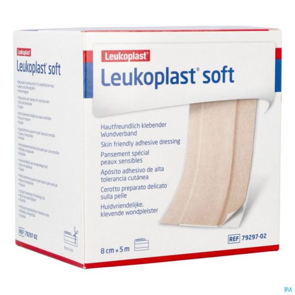 Leukoplast Soft 5mx8cm 1