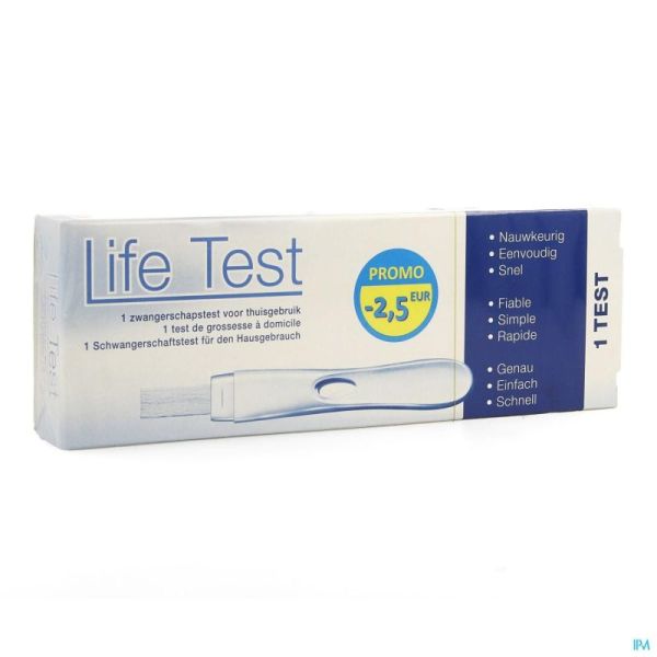 Lifetest Test De Grossesse Promo -2,50 E
