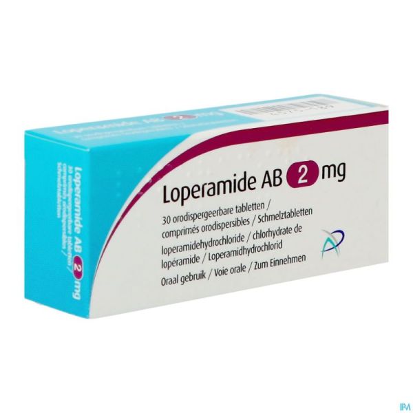 Loperamide Ab 2mg Comprimés Orodisp. 30