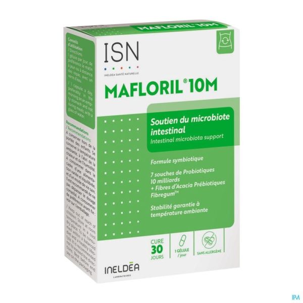 Mafloril-10m Isn 30 Gélules Végétales