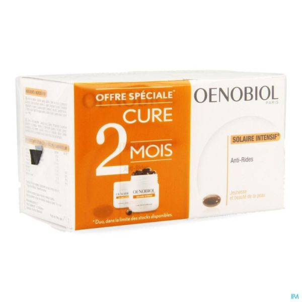 Oenobiol Solaire Intensif Anti-Âge  2x30 Comprimés Promopack