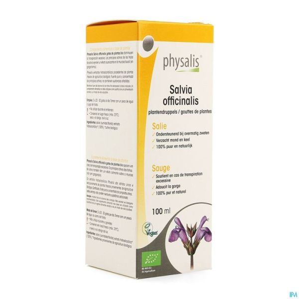 Physalis epf salvia officinalis bio    100ml