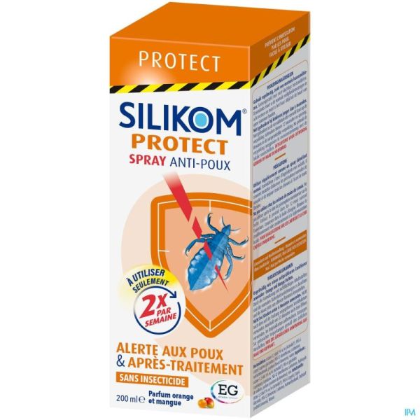 Silikom Protect Spray Lotion Anti-poux 200