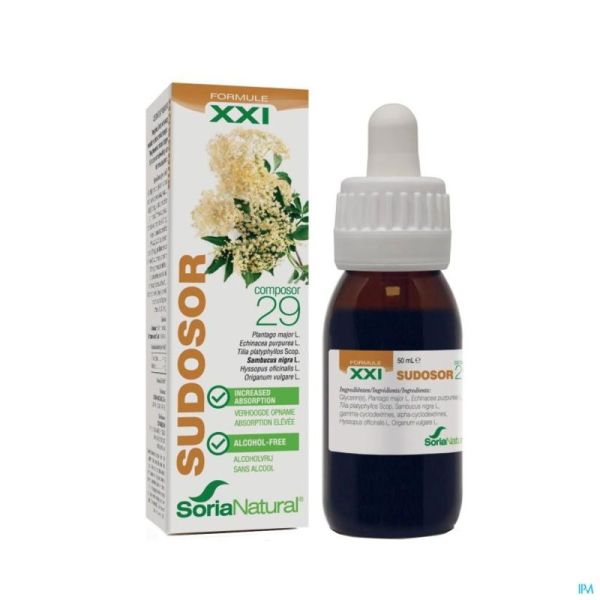 Soria Composor 29 Sudosor Xxi Flacon 50ml