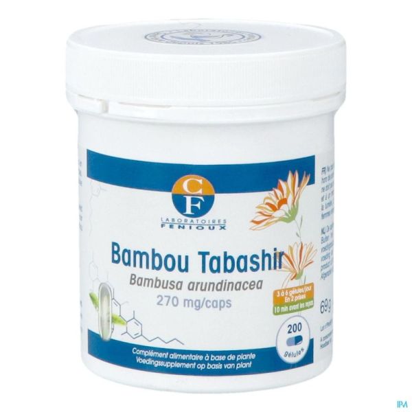 Bambou Tabashir 200 Gélules